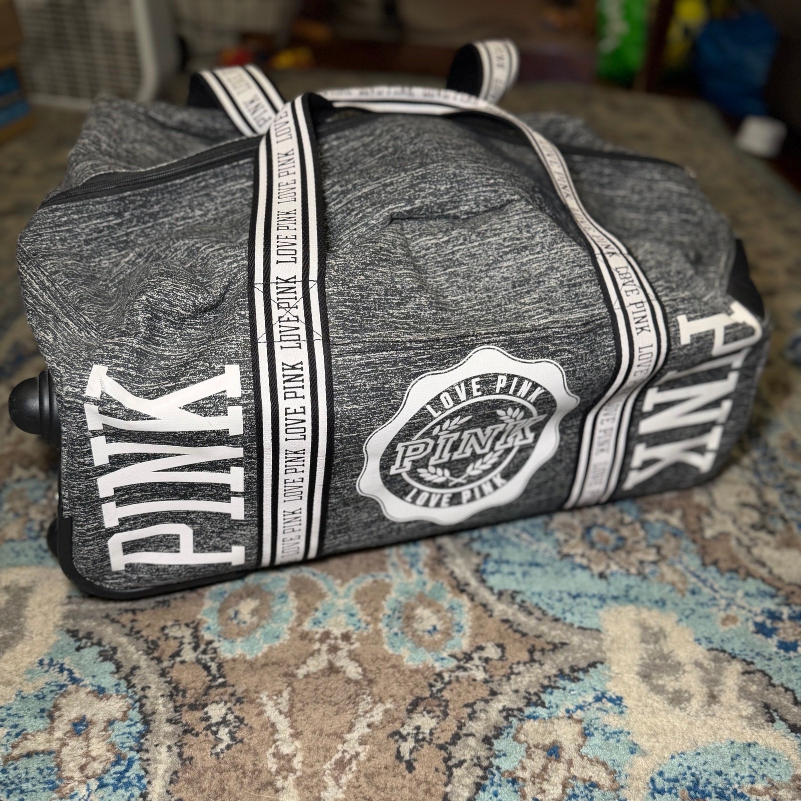 VS Pink Suitcase Duffle bag
