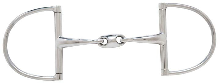 Clearance Toulouse Curved Mouth Dee Ring Snaffle Bits