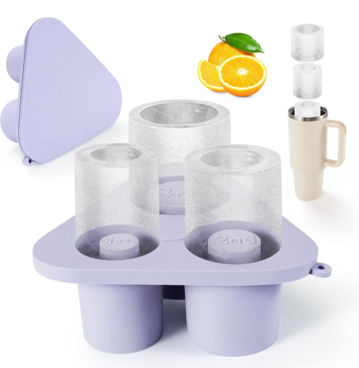 YIOYULEN Silicone Ice Cube Tray for Stanley Cups