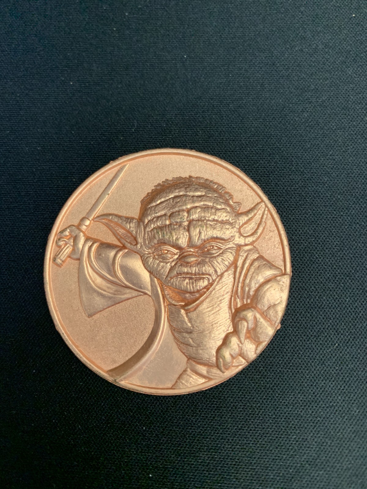 Star Wars Yoda Collectible Coin Lucasfilm 2005