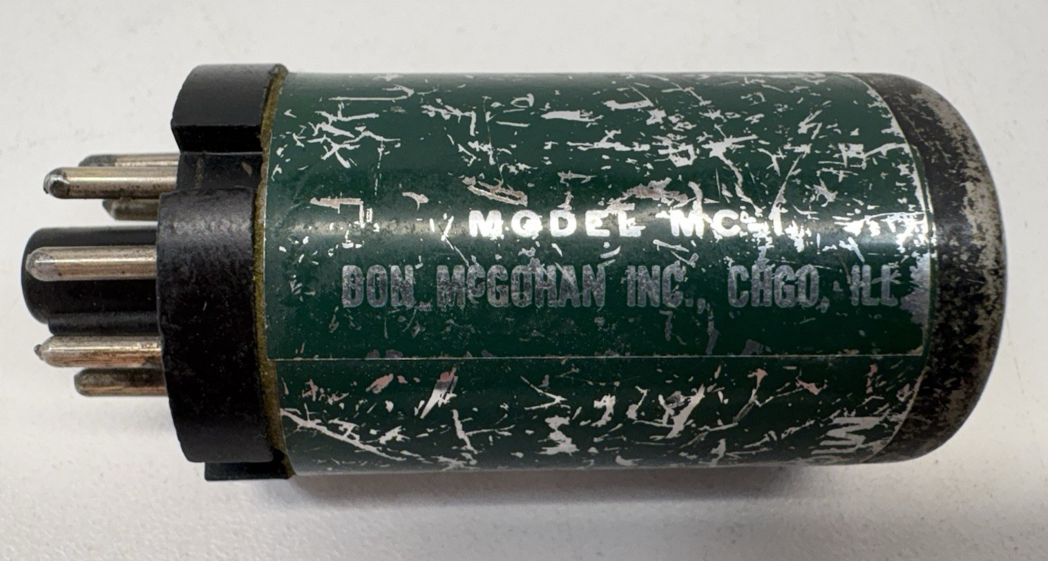 Don McGohan MC-1 Vintage Microphone / Audio Module Octal Plug – Tested Coils