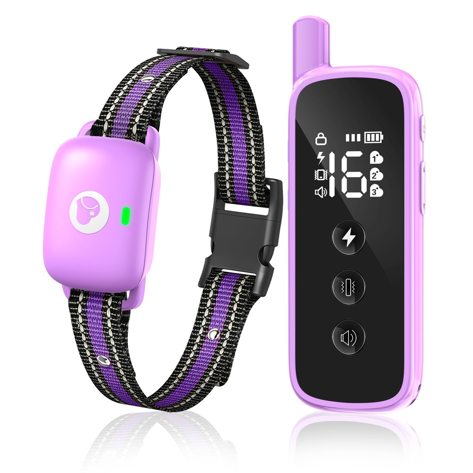 Dog Shock Collar - 2600FT Dog Training Collar with Remote, 3 Modes(Beep/Vibra...