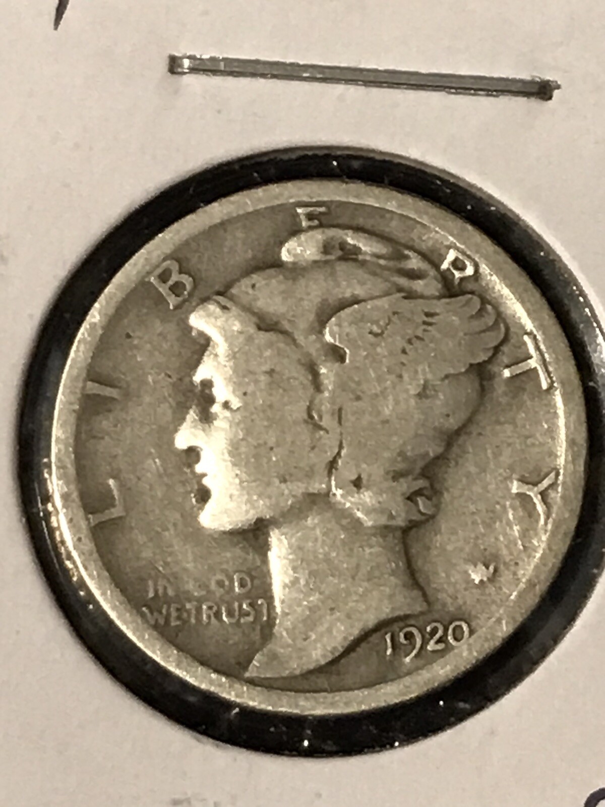 1920 Mercury Dime