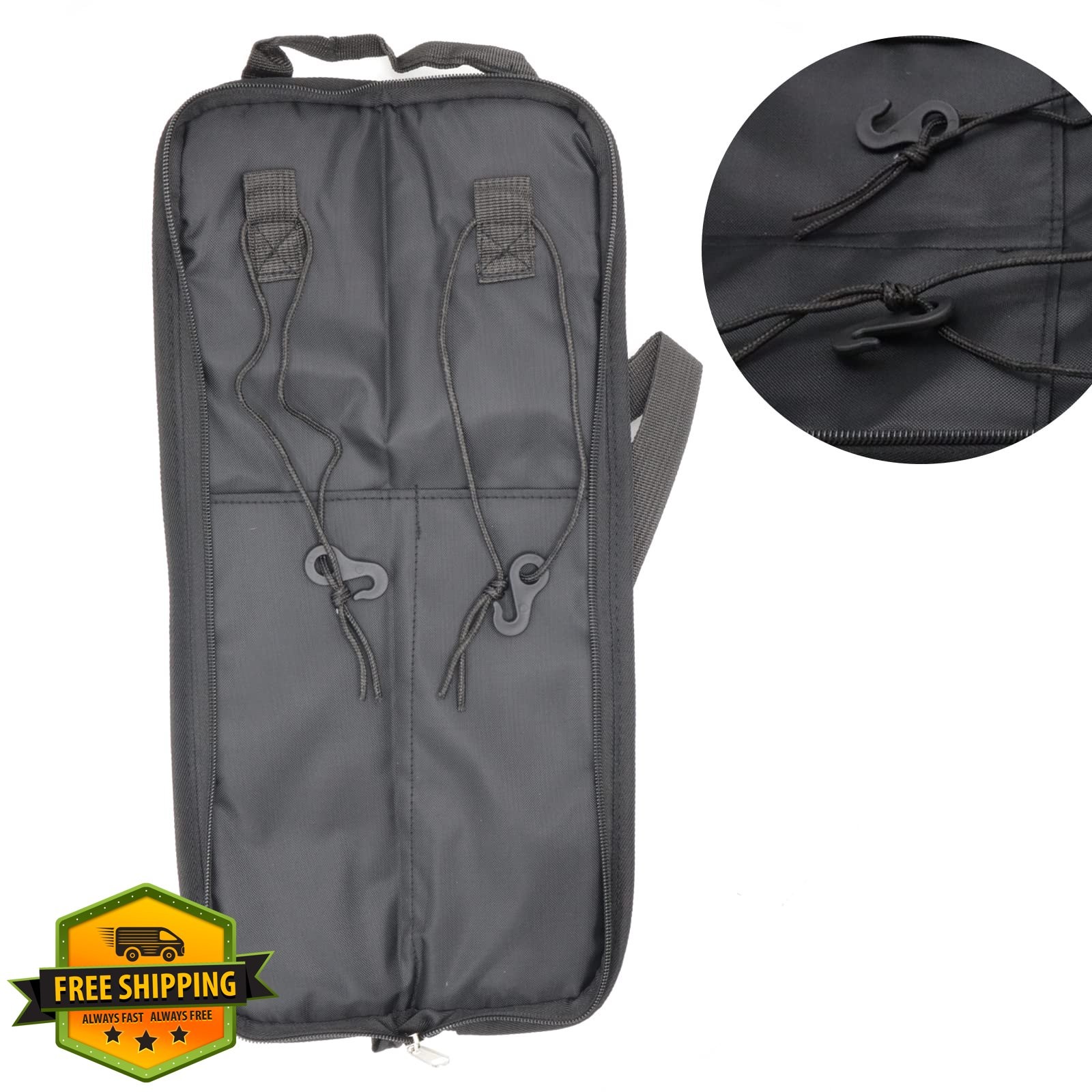 CashBeat Black Drum Stick Bag