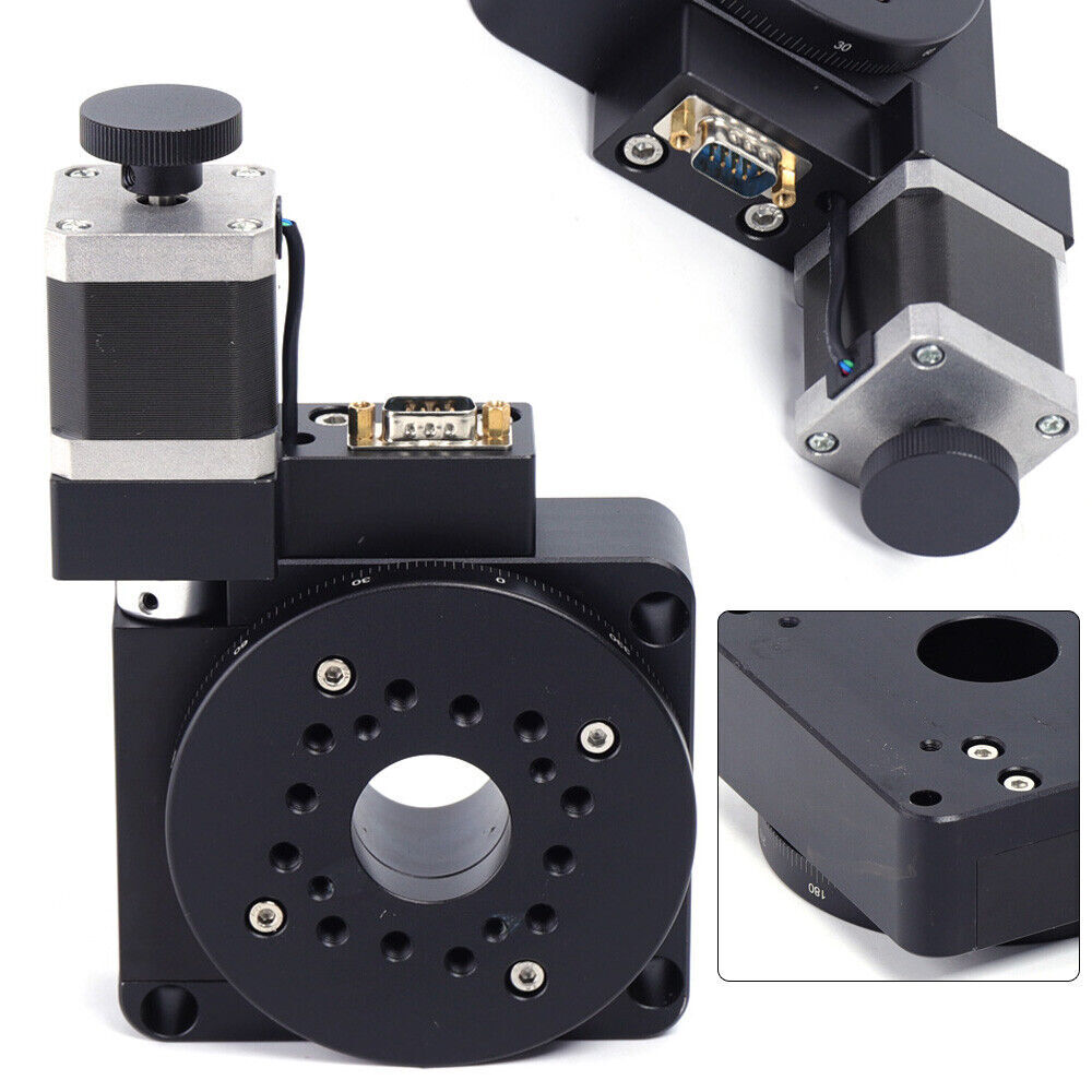 Electric Motorized Rotation Stage Optical Rotation Platform Optical Rotary Table