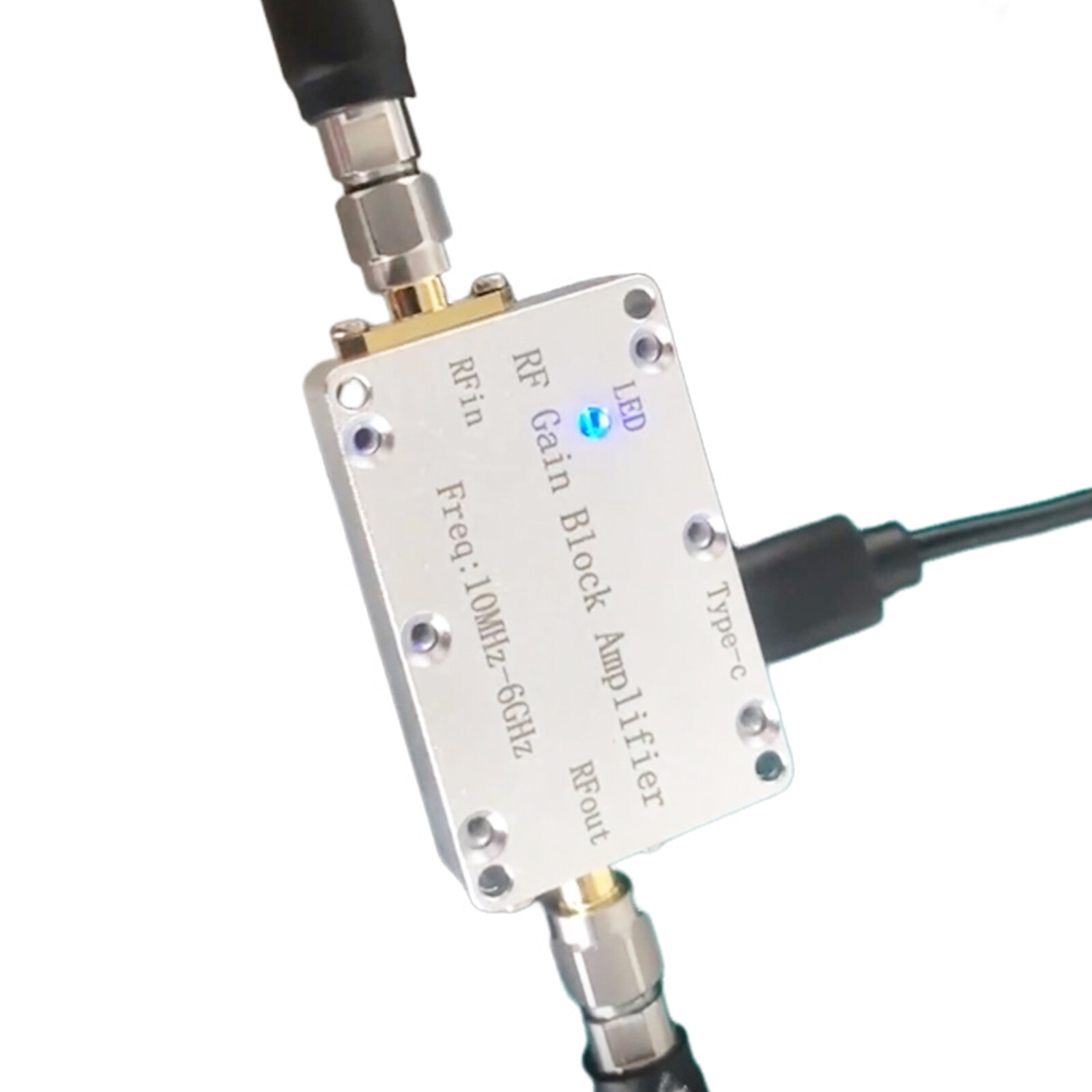10M-6GHz RF Amplifier 10dB High Gain Driver Receiving Amplifier Module HOT