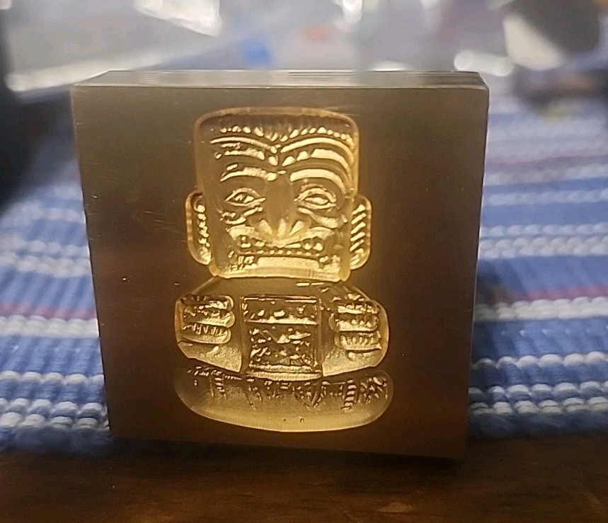 Desal Brothers Custom Brass Ice Stamp With Meta