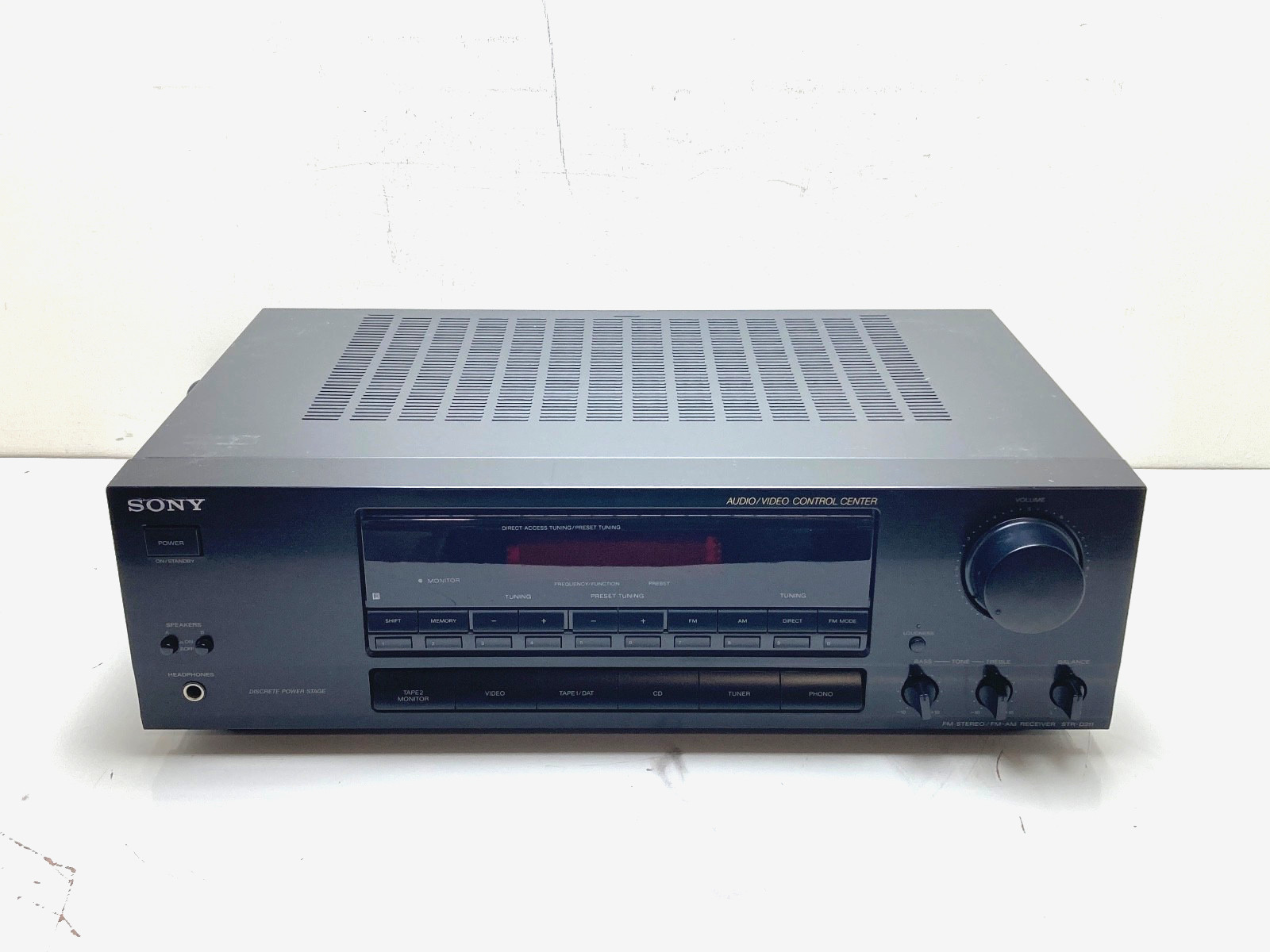 Vintage 1993 SONY STR-D311 AM/FM Stereo Receiver - LOCAL PICK UP ONLY