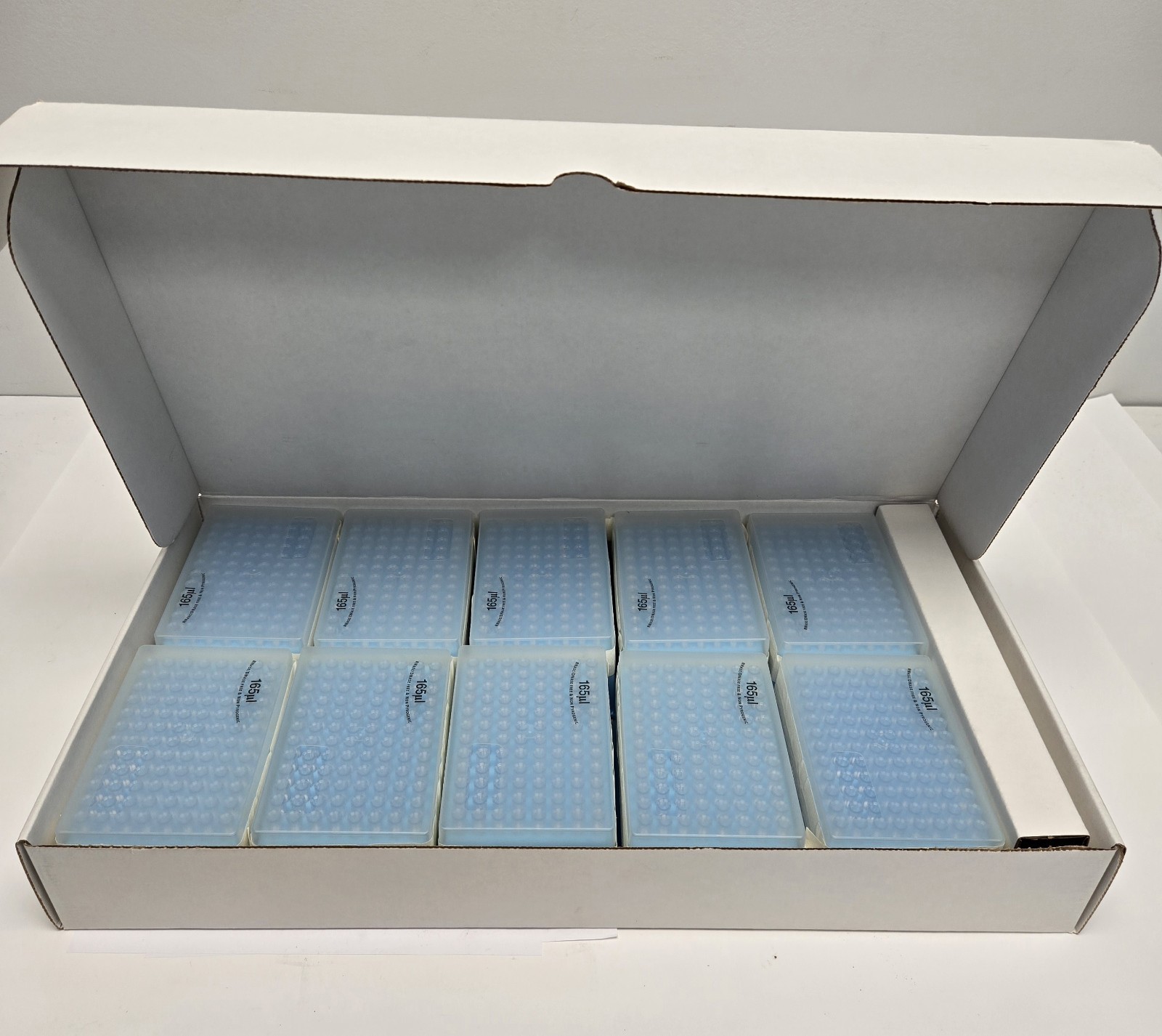 AGILENT ROBOTIC FILTER TIPS165UL. 10 RACKS (960) PCS.
