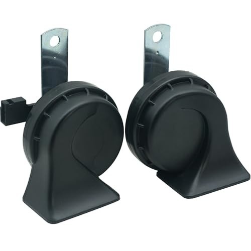 Car Horn Fits Toyota Lexus 2-Tone High Low 128dB Waterproof 12V Repl Part Black