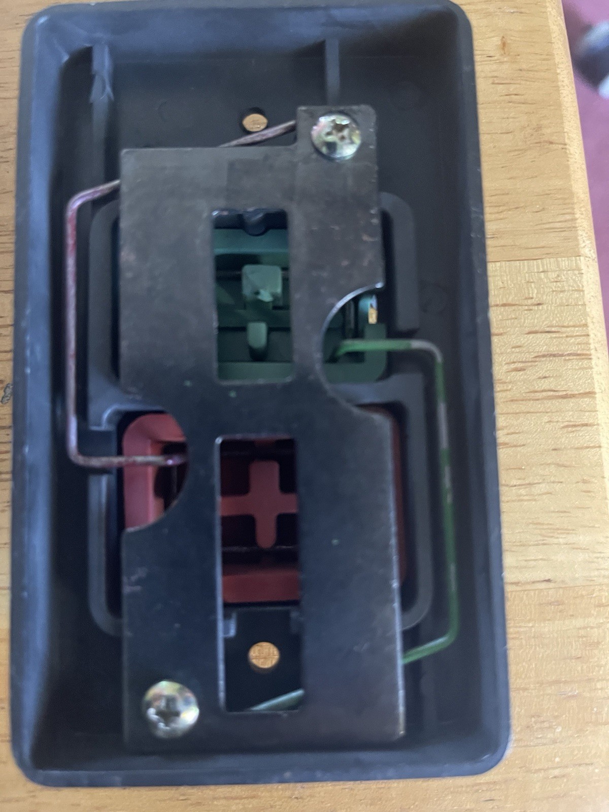 Delta Start/Stop Push Button Switch Face Plate Only