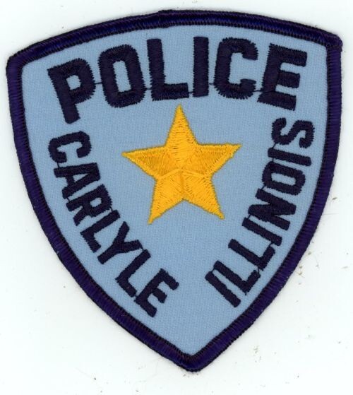ILLINOIS IL CARLYLE POLICE NICE SHOULDER PATCH SHERIFF