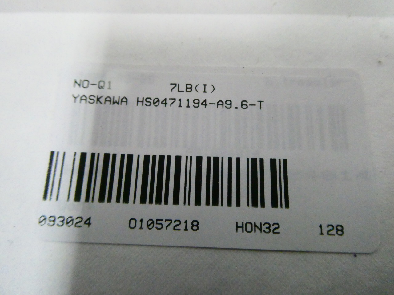 Yaskawa HS0471194-A9.6-T Robot Welding Cable