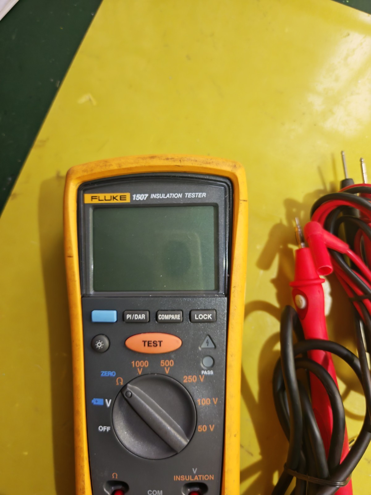 Fluke 1507 original insulation multimeter, fully functional, with original acces