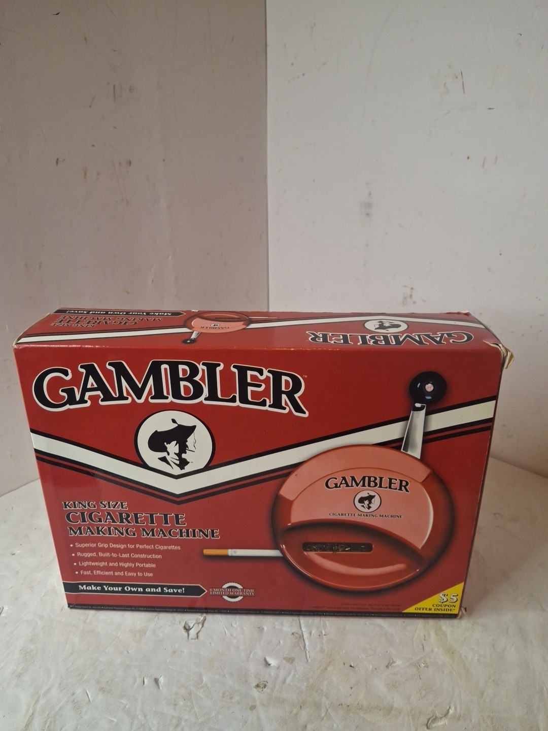 Gambler King Size Cigarette Making Machine