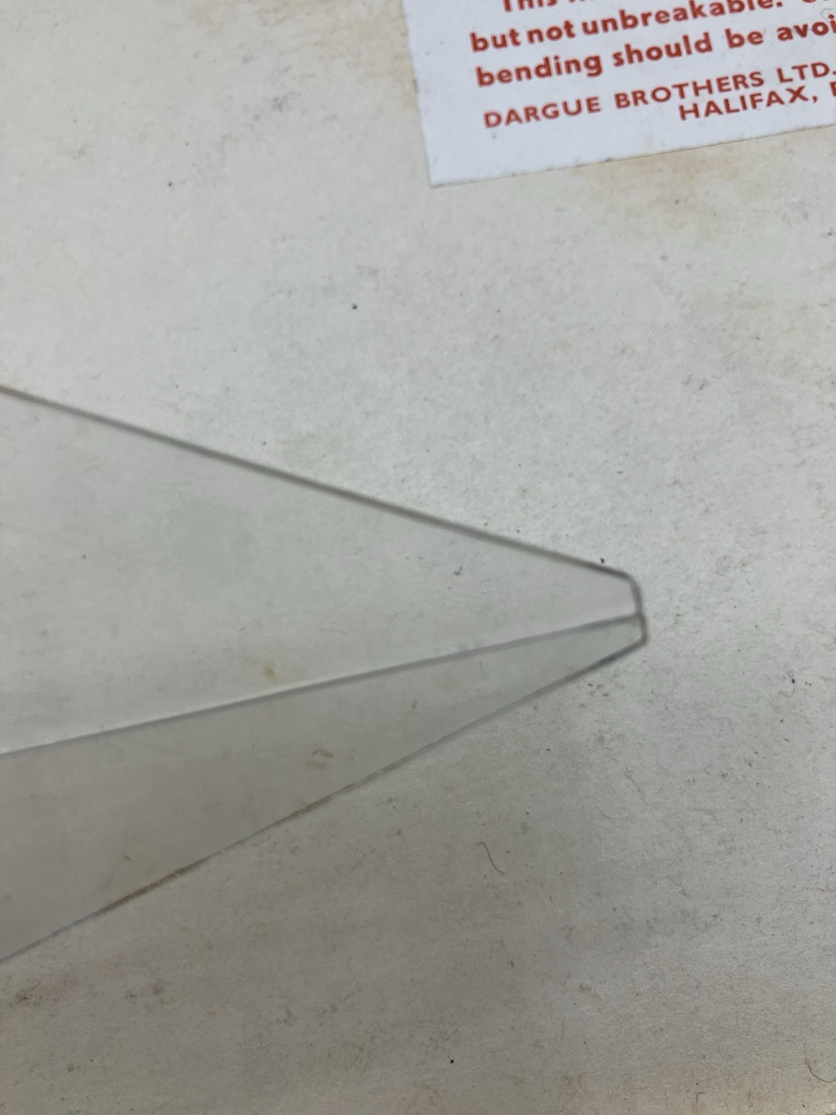 Vintage Simplon Adjustable Set Square & Parallel Rule Radius Gage Boxed Maths
