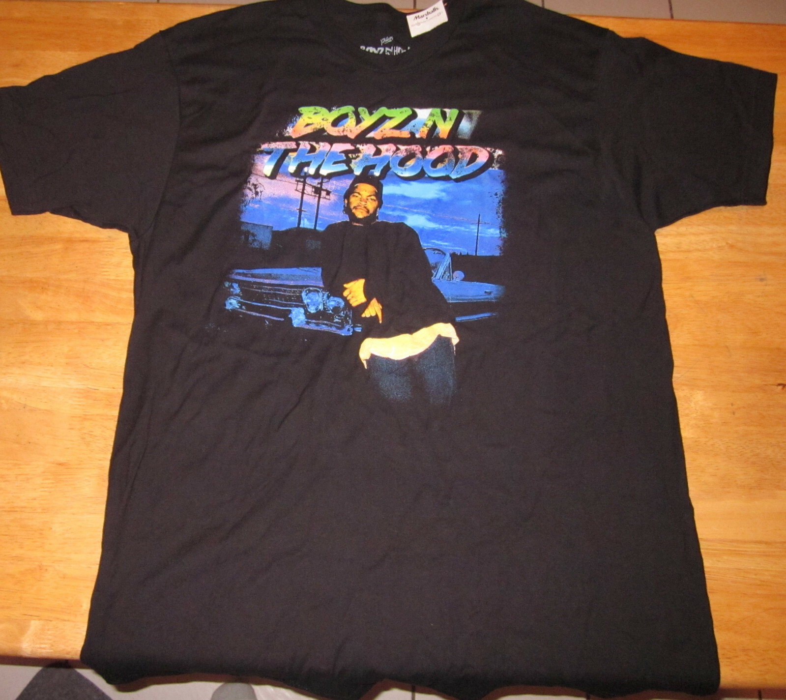 BOYZ N THE HOOD/ICE CUBE COLUMBIA MOVIE TEE SHIRT MEN'S EXTRA LARGE NWT