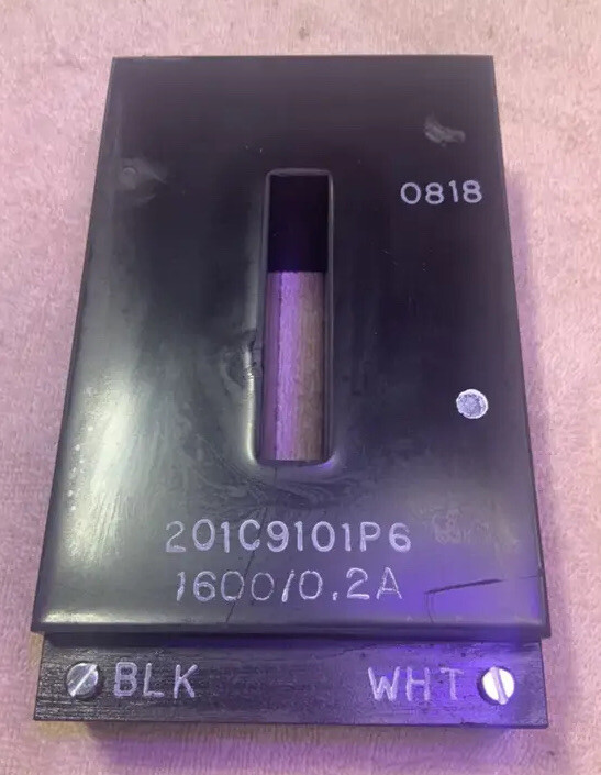 GE 1600/0.2A  Current Sensor Transformer 201C9101P6 1600 Amp