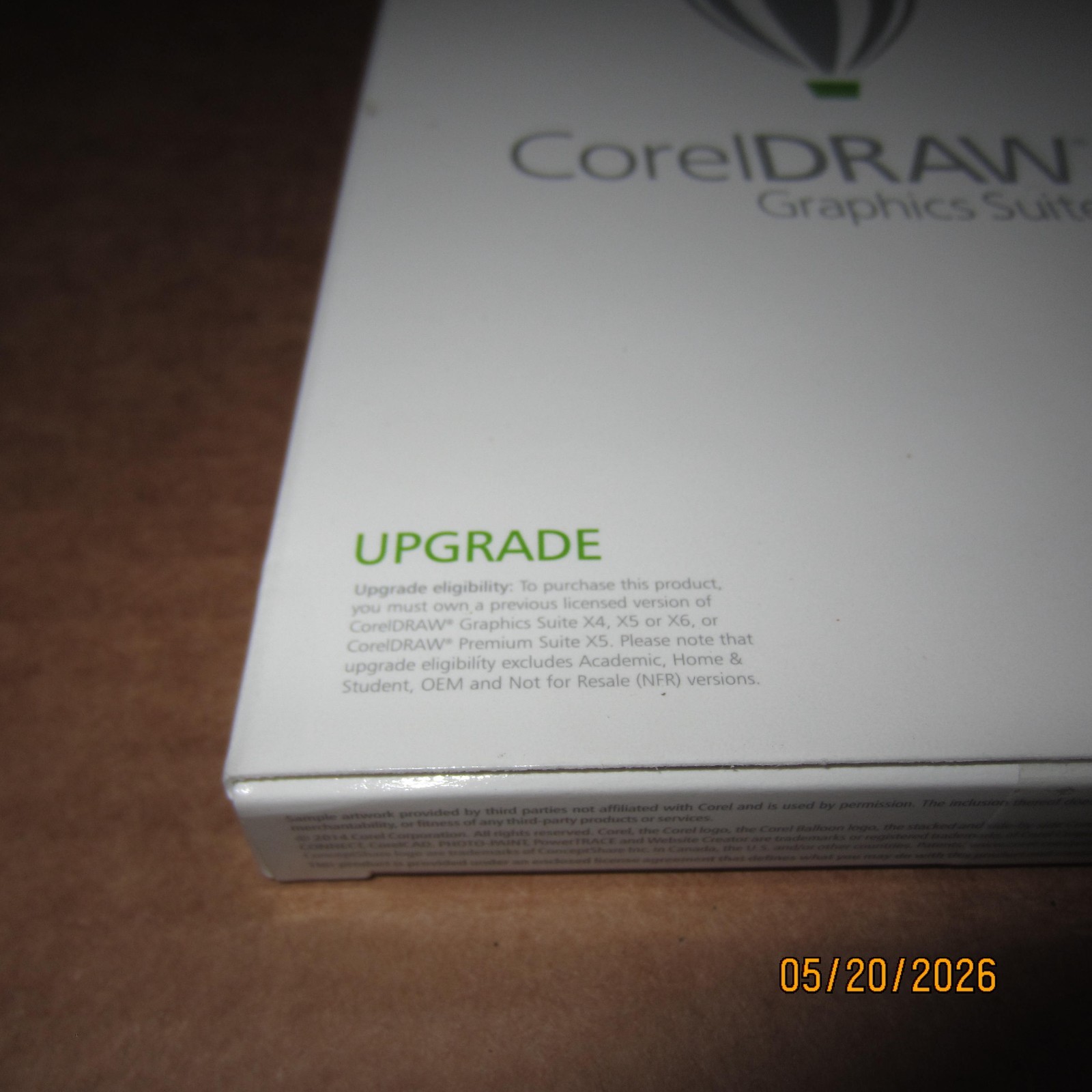 NEW CorelDRAW Graphics Suit X7 Upgrade Software Windows 8 Corel Graphic Design