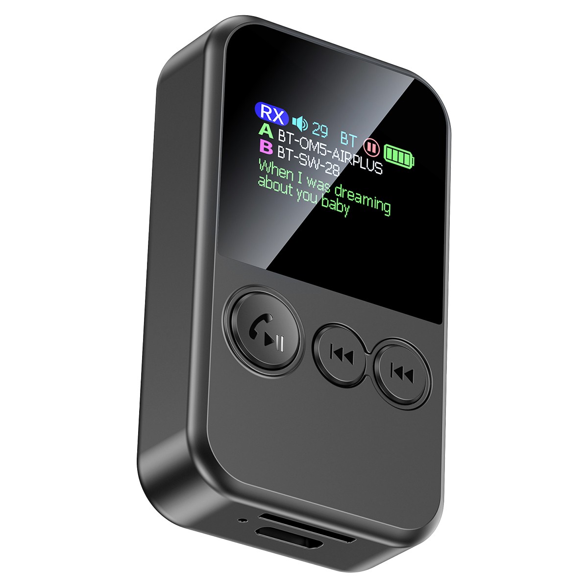 2 in 1 Bluetooth 5.4 Audio Receiver & Transmitter 3.5mm Jack Wireless Adapter