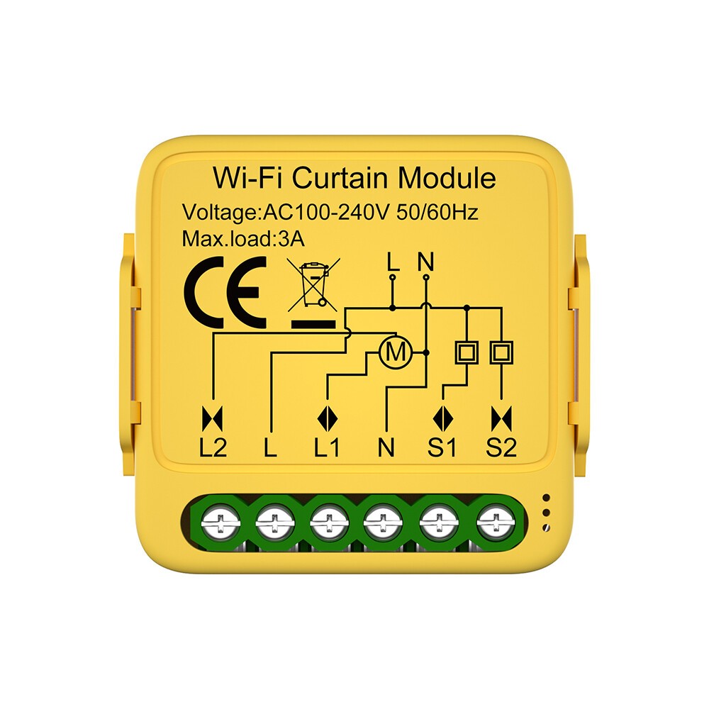 1-10 Channel Tuya WIFI Smart Curtain Switch Module for Roller Blinds Home