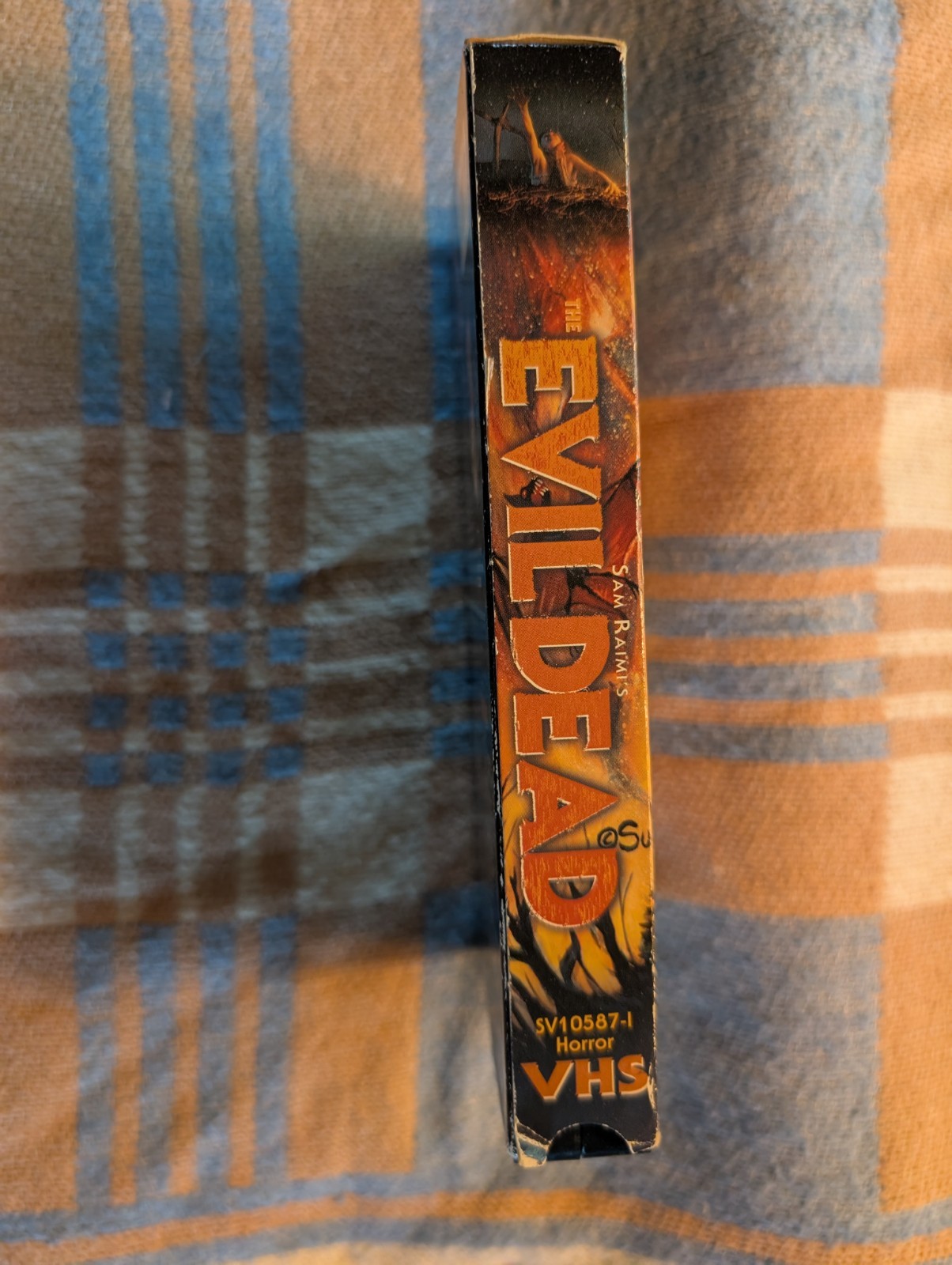 VHS The Evil Dead Anchor Bay 1998 Release Sam Raimi Bruce Campbell Horror