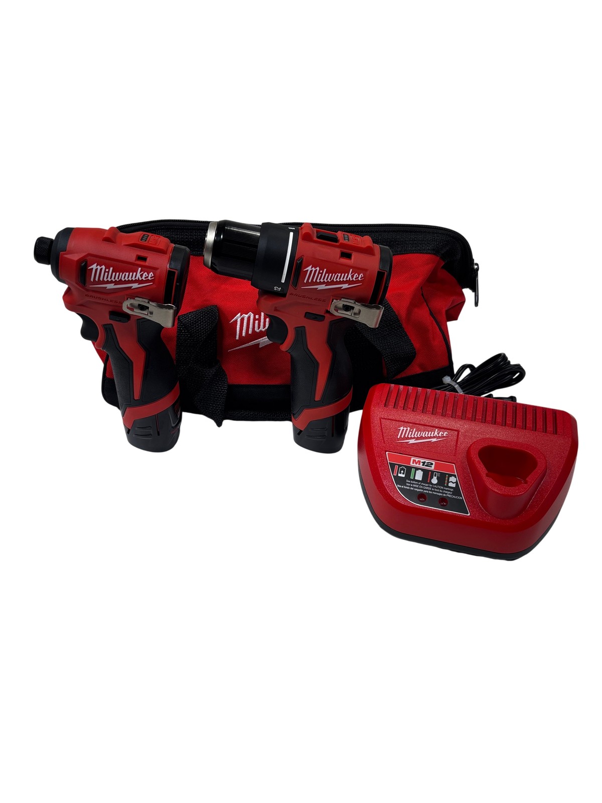 Milwaukee 3494-22 M12 12V Subcompact Drill and Impact Driver Cordless Combo Kit