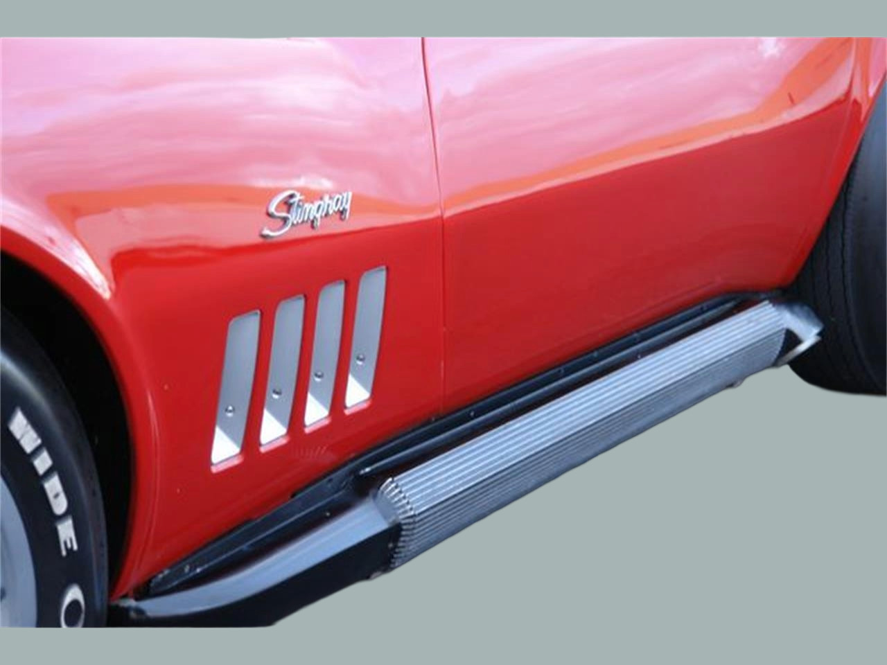 1968-1982 Corvette Fiberglass Side Exhaust Covers ACI Fiberglass NEW Made in USA