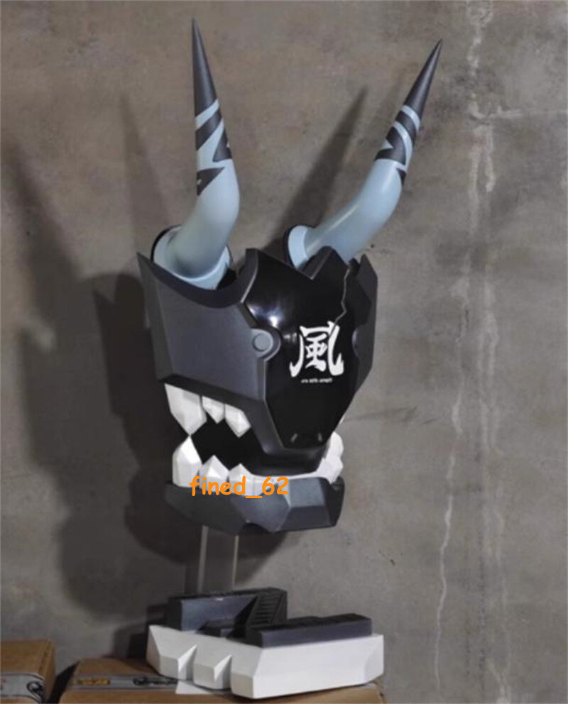 Handmade Zenless Zone Zero Soukaku Cosplay FRP Mask + Base Halloween Prop Toys