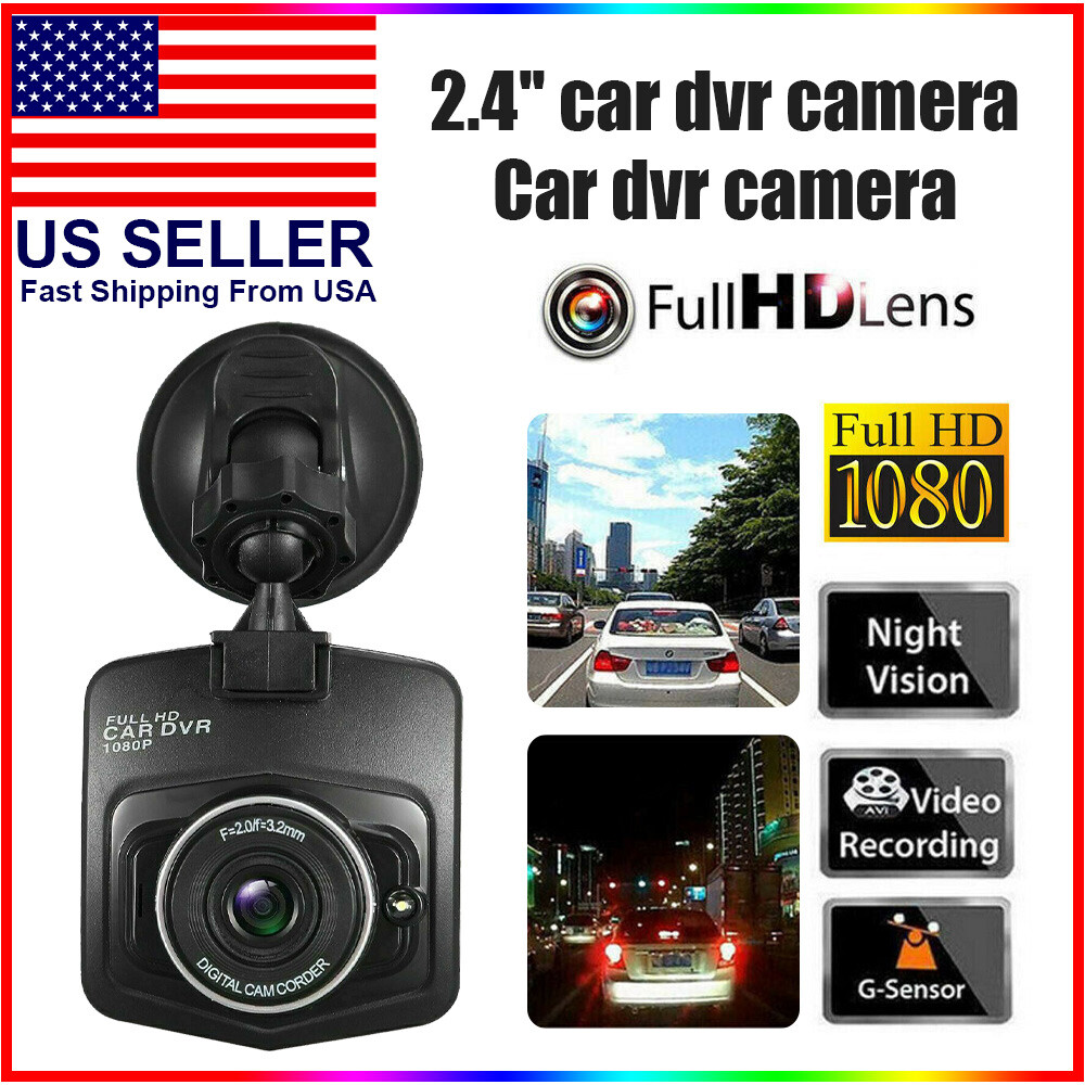 2.4'' Full HD 1080P Dash Cam Car DVR Front or Rear Camera Night Vision G-sensor