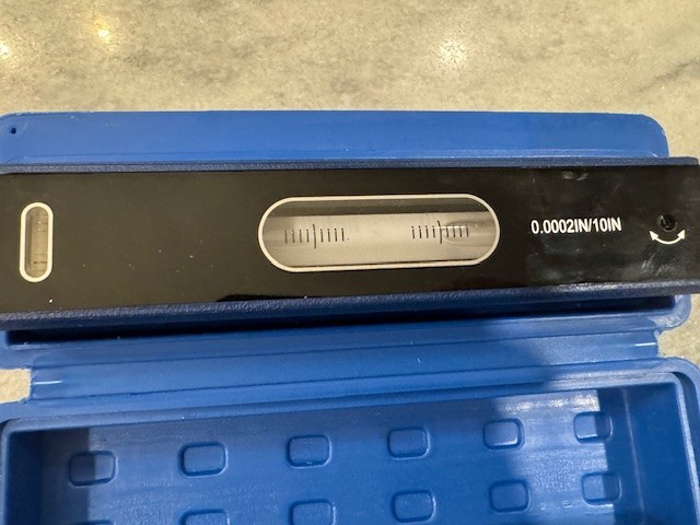 8 Inch Master Precision Level with Box Accuracy 0.0002"/10"