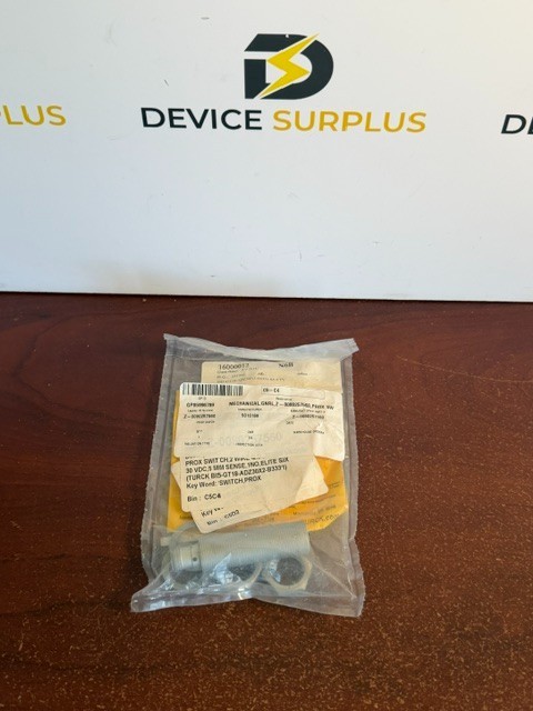 Turck BI5-GT18-ADZ30X2-B3331/S3 4 TU Proximity Sensor 5mm Sensing Distance New