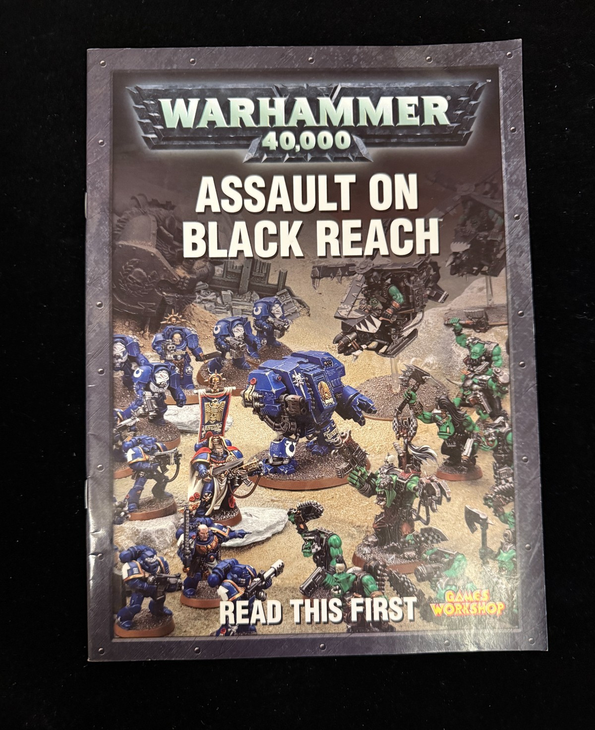 Games Workshop Warhammer 40k Assault on Black Reach Codex Rulebook