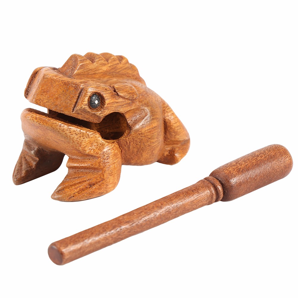 Wooden Lucky Frog Croaking Instrument - Thailand Home Office Decor #2