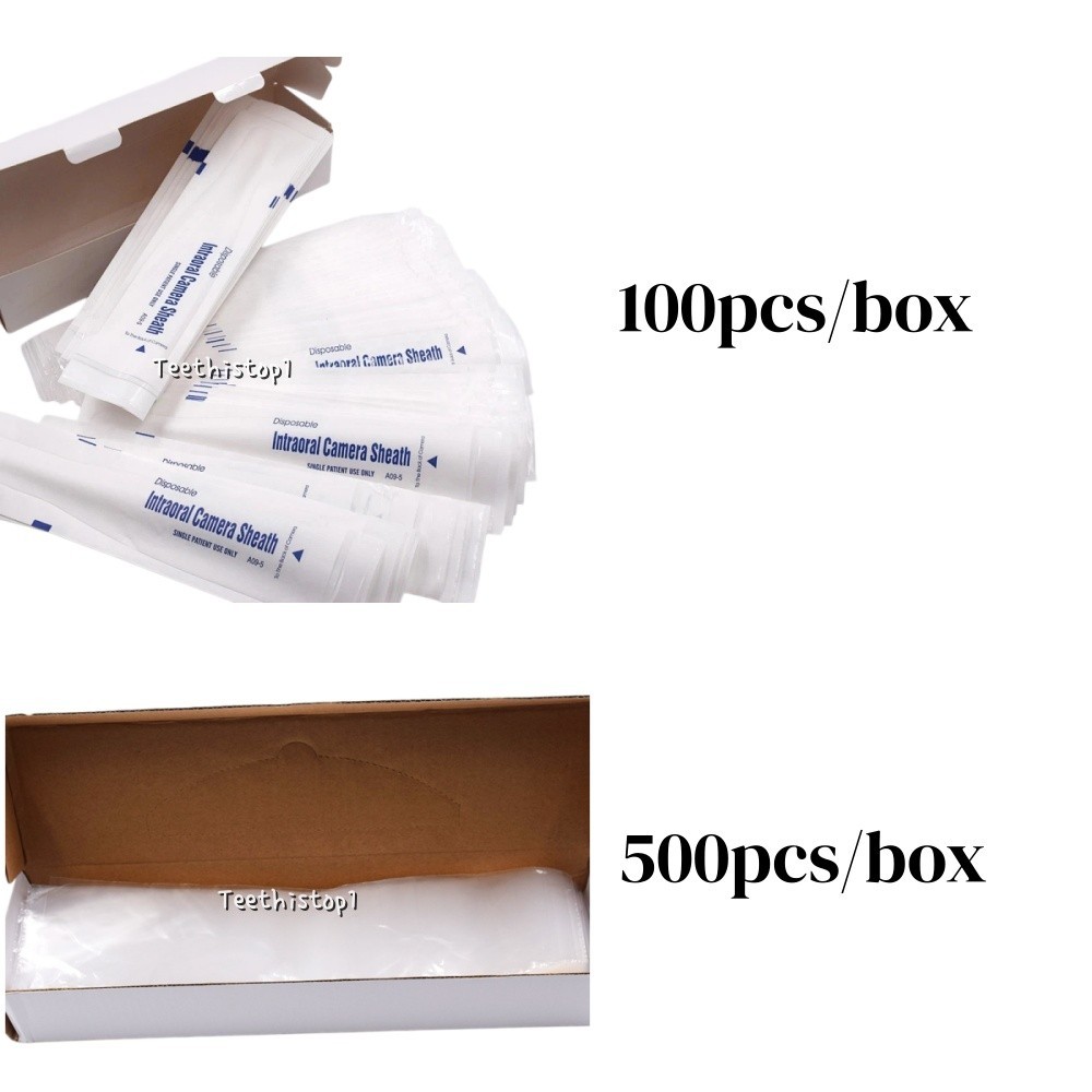 Dental Disposable Oral Intraoral Camera Protective Sheath Sleeves Covers
