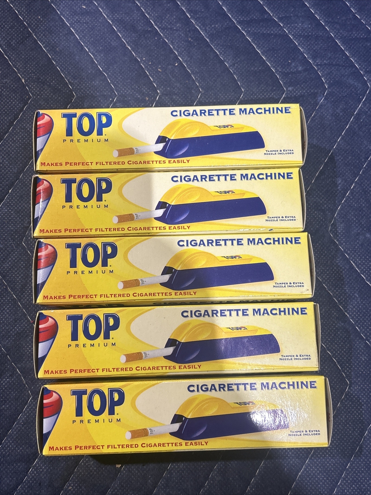 TOP King Size Filter Cigarette Tube Injector Machine Lot Of 5