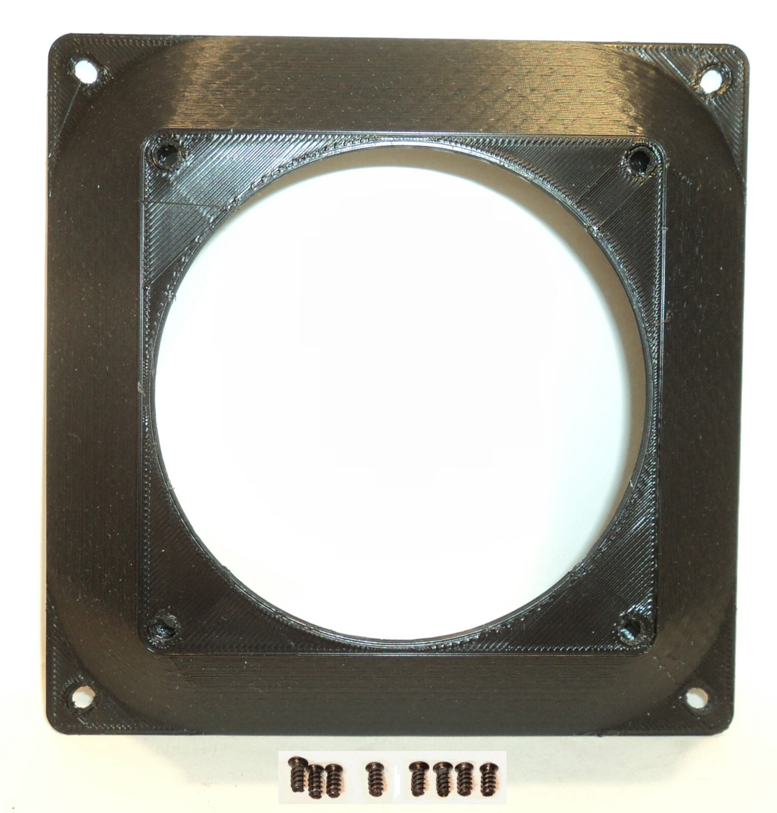 140mm to 92mm CENTERED OFFSET FAN ADAPTER Flow Converter PC Mod Custom Air Flow