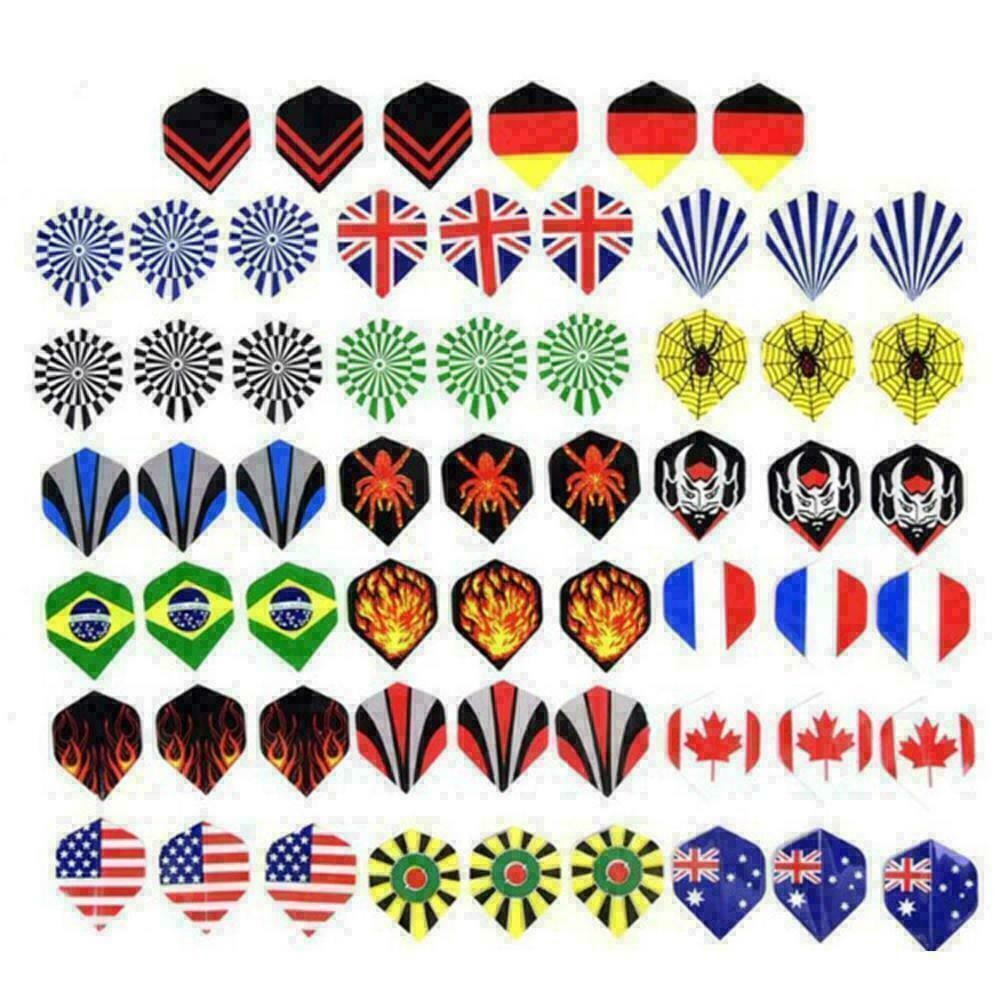 30Pair Dart Flights in 20 Patterns Multi-Styles Nice T4D4 Darts Profe Y0M3 Y5O4