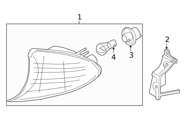 Genuine BMW Socket 63-13-6-914-122