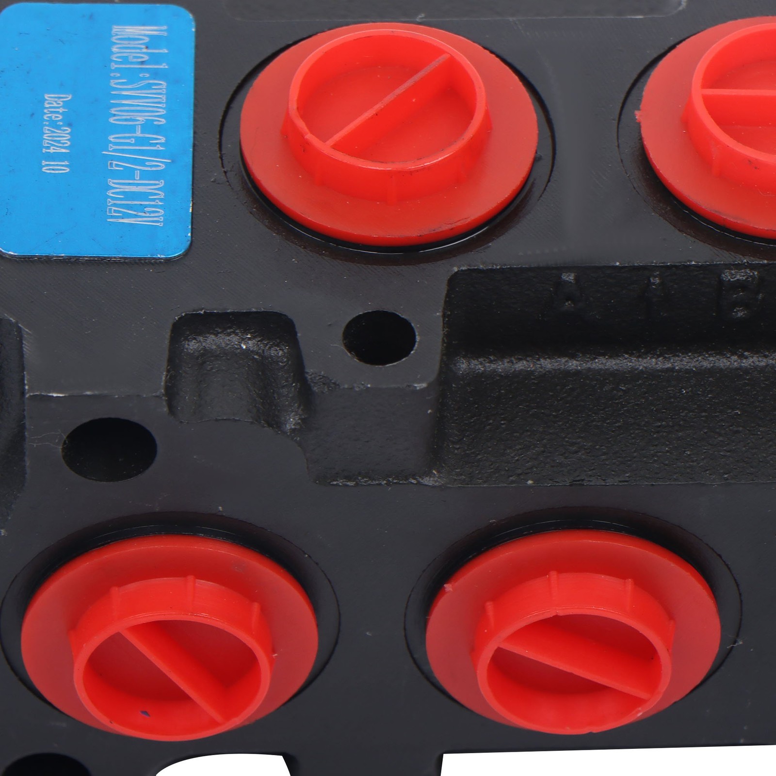 13GPM 12V DC Hydraulic Adjustable Variable Flow Control Valve 6 Port