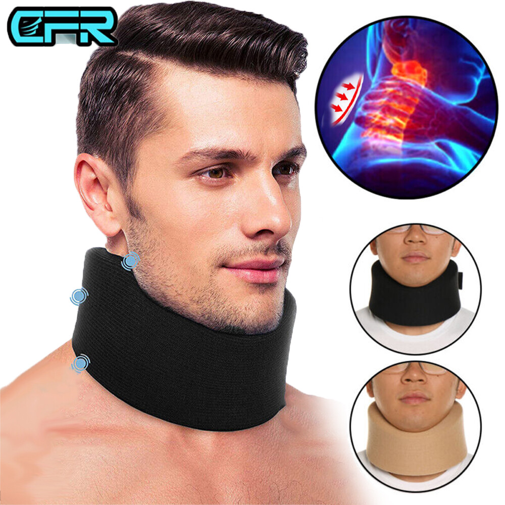 Neck Brace Cervical Support Color Adjustable Traction Firm Foam Pain Relief Soft