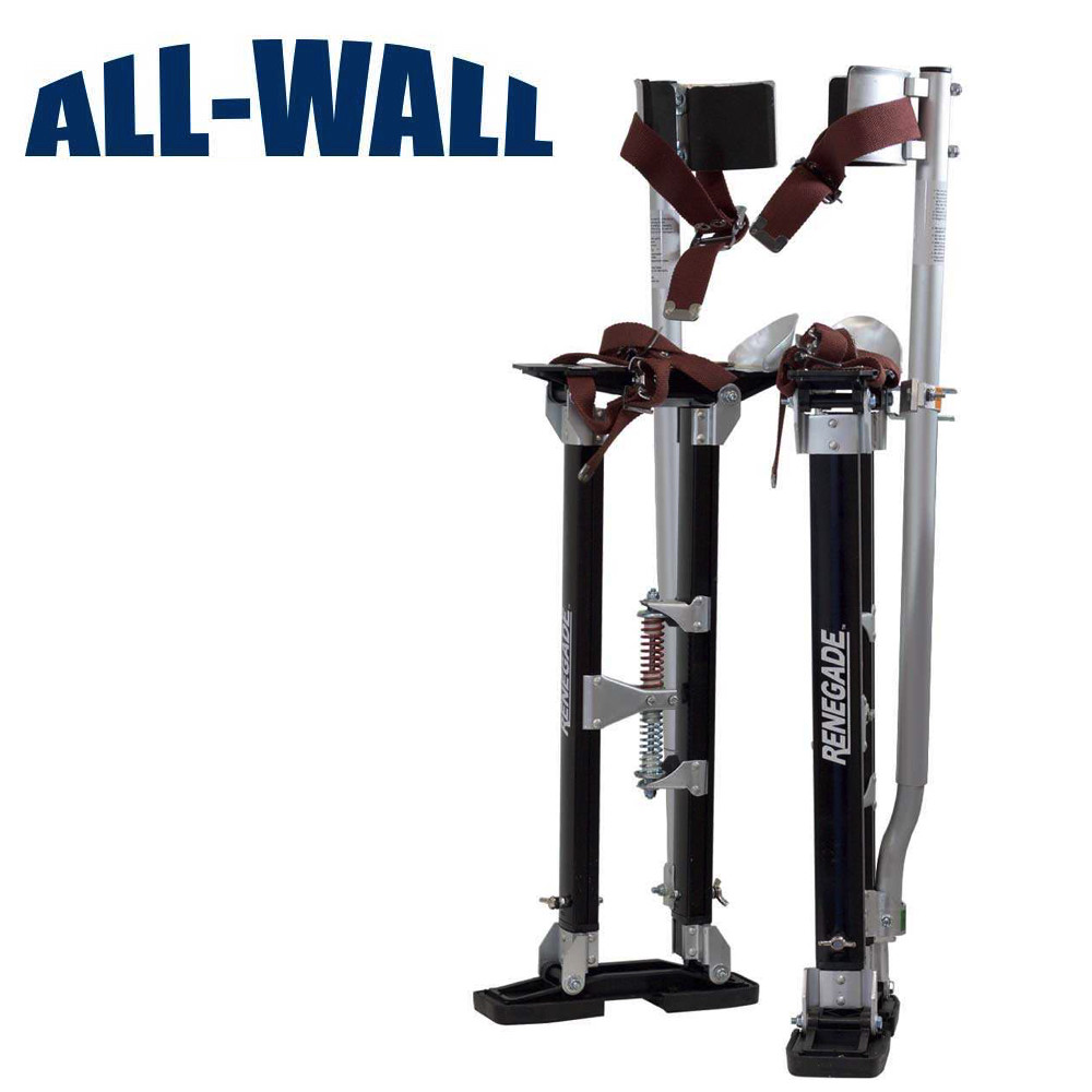 Renegade Drywall Stilts 24-40 Zancos para Yeso, Pintura  Duraderos, Asequibles