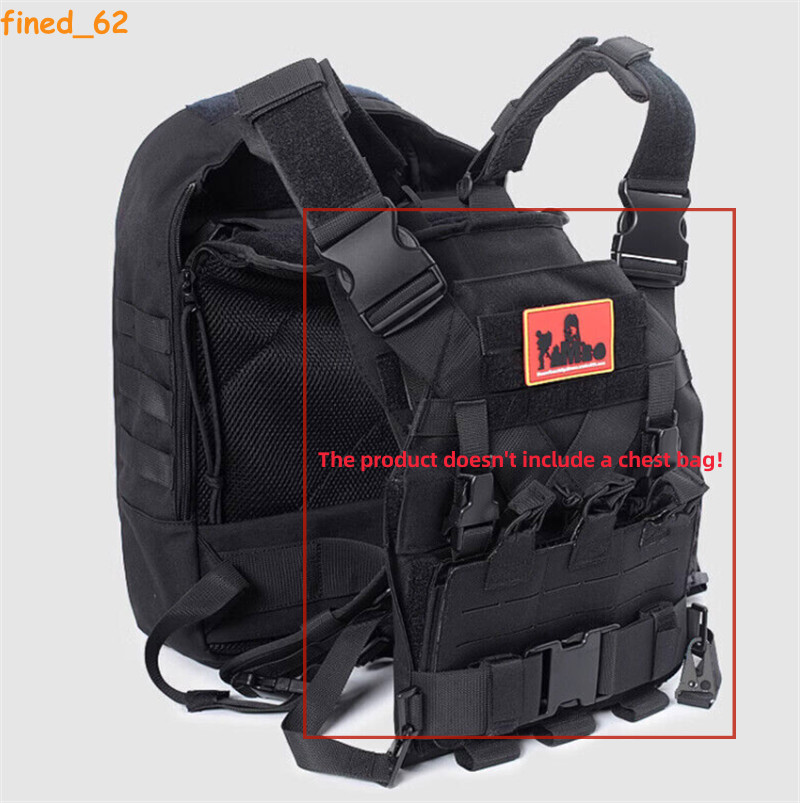 Tactical Vest Function Combination Backpack Invisible Molle Quick Attack Bag NEW