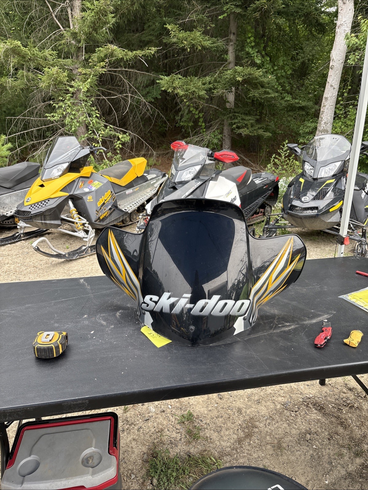 Ski Doo 05-07 Mach -Z Windshield