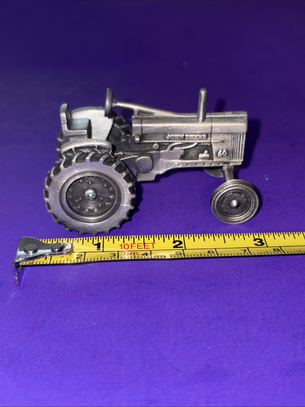 John Deere Tractor Model 60 Wide Front Pewter Farm