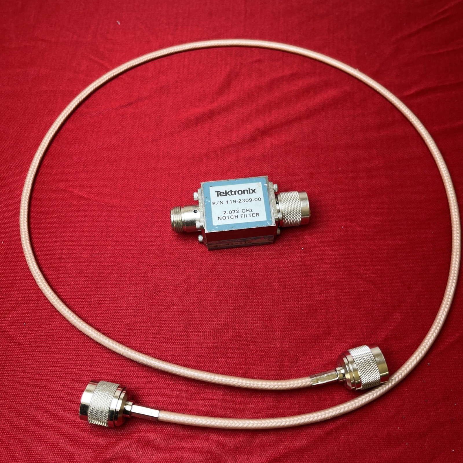 Tektronix 119-2309-00 2.072 GHz Notch Filter