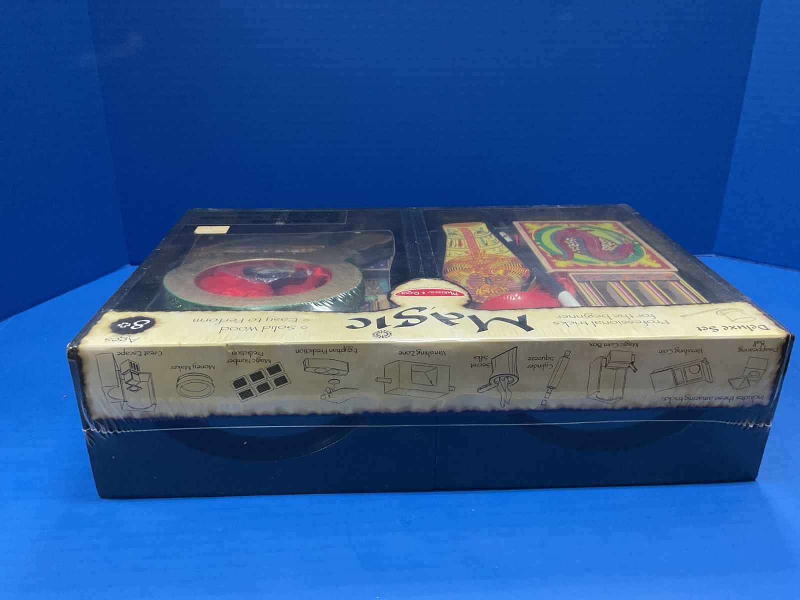 deluxe set professional tricks for the beginner magic set sealed new