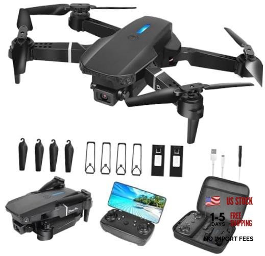 Drone with Camera 1080P HD,FPV Foldable Mini Drone for Adults,Drone with One