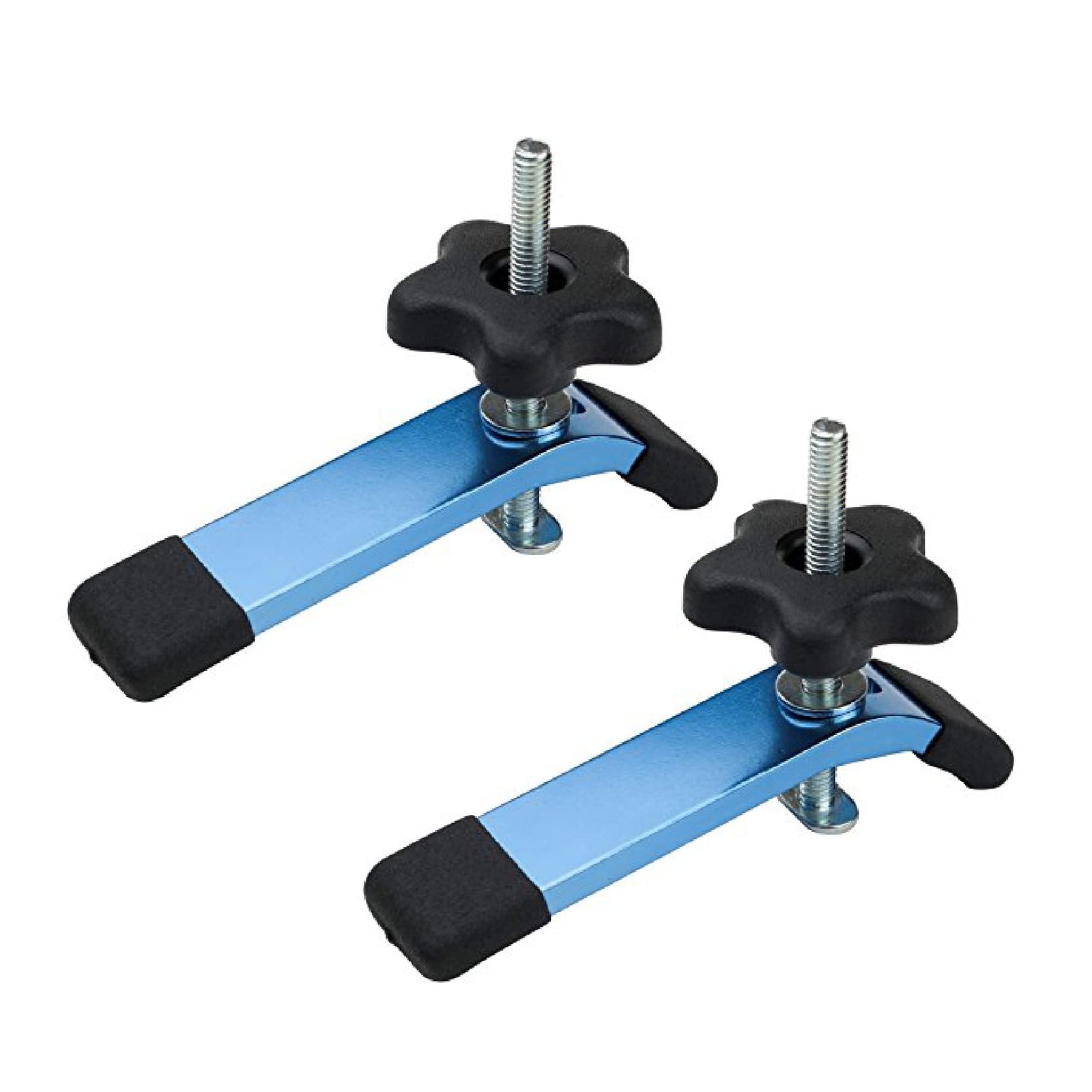 71168 T-Track Hold Down Clamp for Woodworking, 5-1/2” L x 1-1/8” W, 2 Pack, B...