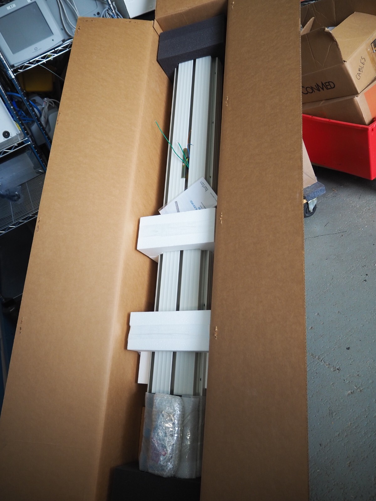 Burton Outpatient Fasttrac OPLED Ceiling Light Track   - New in Box -